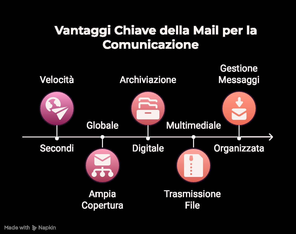 Se vuoi comunicare con i tuoi utenti, usa la mail! 1 Infografica su come la mail sia uno strumento di comunicazione efficiente